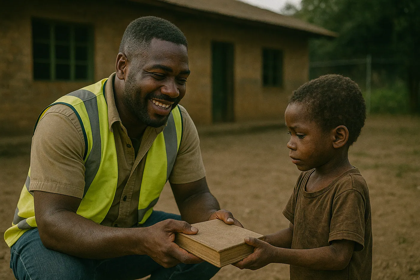 Students in a Nigerian classroom
